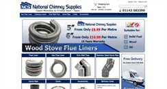 Desktop Screenshot of nationalchimneysupplies.com