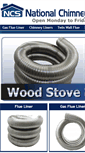 Mobile Screenshot of nationalchimneysupplies.com